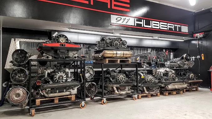 Zaplecze warsztatowe 911Hubert i silniki Porsche
